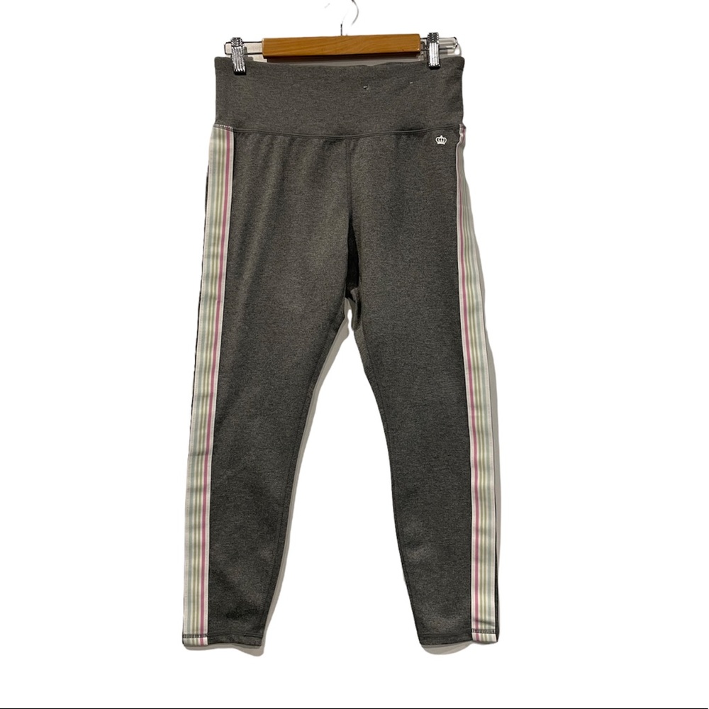 Juicy Couture Sport Leggings High-rise Grey Rainbow Large